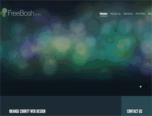 Tablet Screenshot of freebosh.com